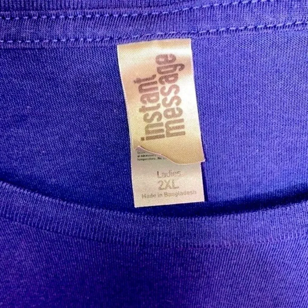 Instant Message Shirt Woman’s 2 XL - Picture 4 of 5